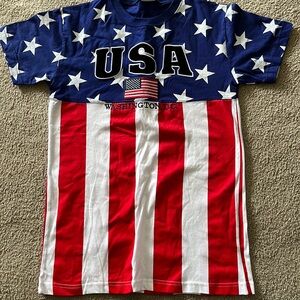 USA Washington DC Stars and Stripes T-Shirt